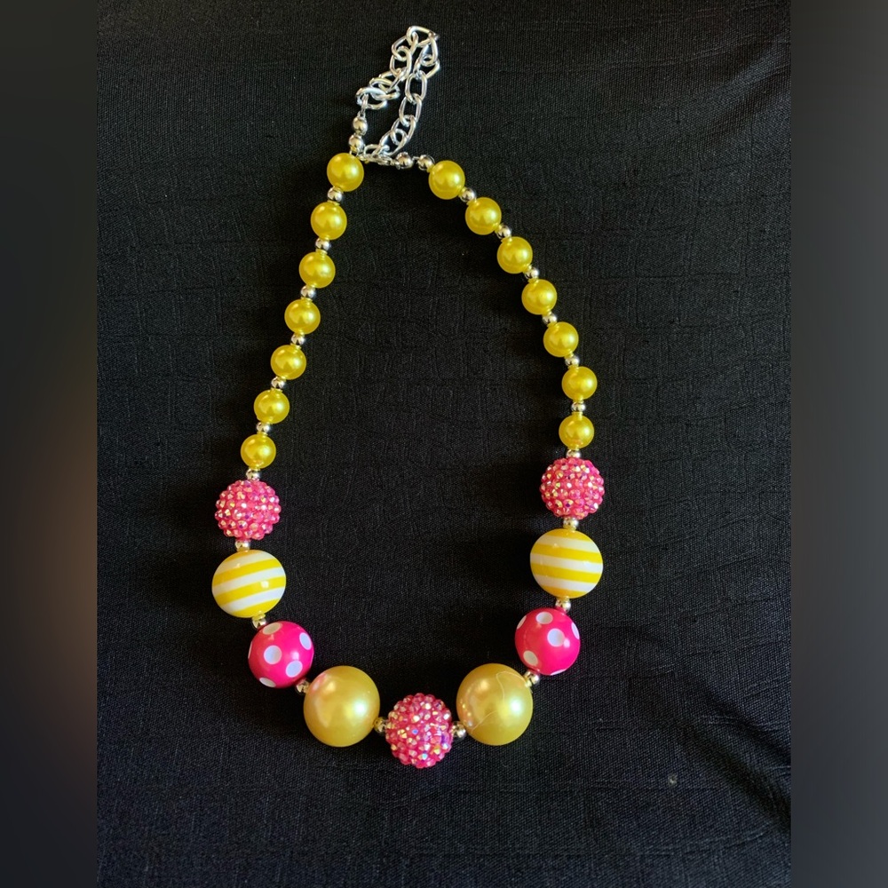 Bright Color bubble necklace